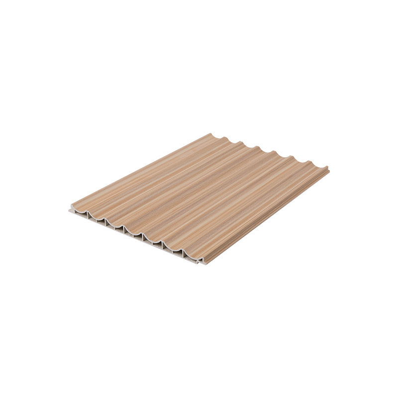 196*12mm WPC Louvers Wandpaneel Decoratiemateriaal