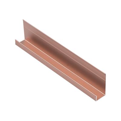 Hoogsterkte aluminium legering Wandpaneel Naad Decoratieve strips